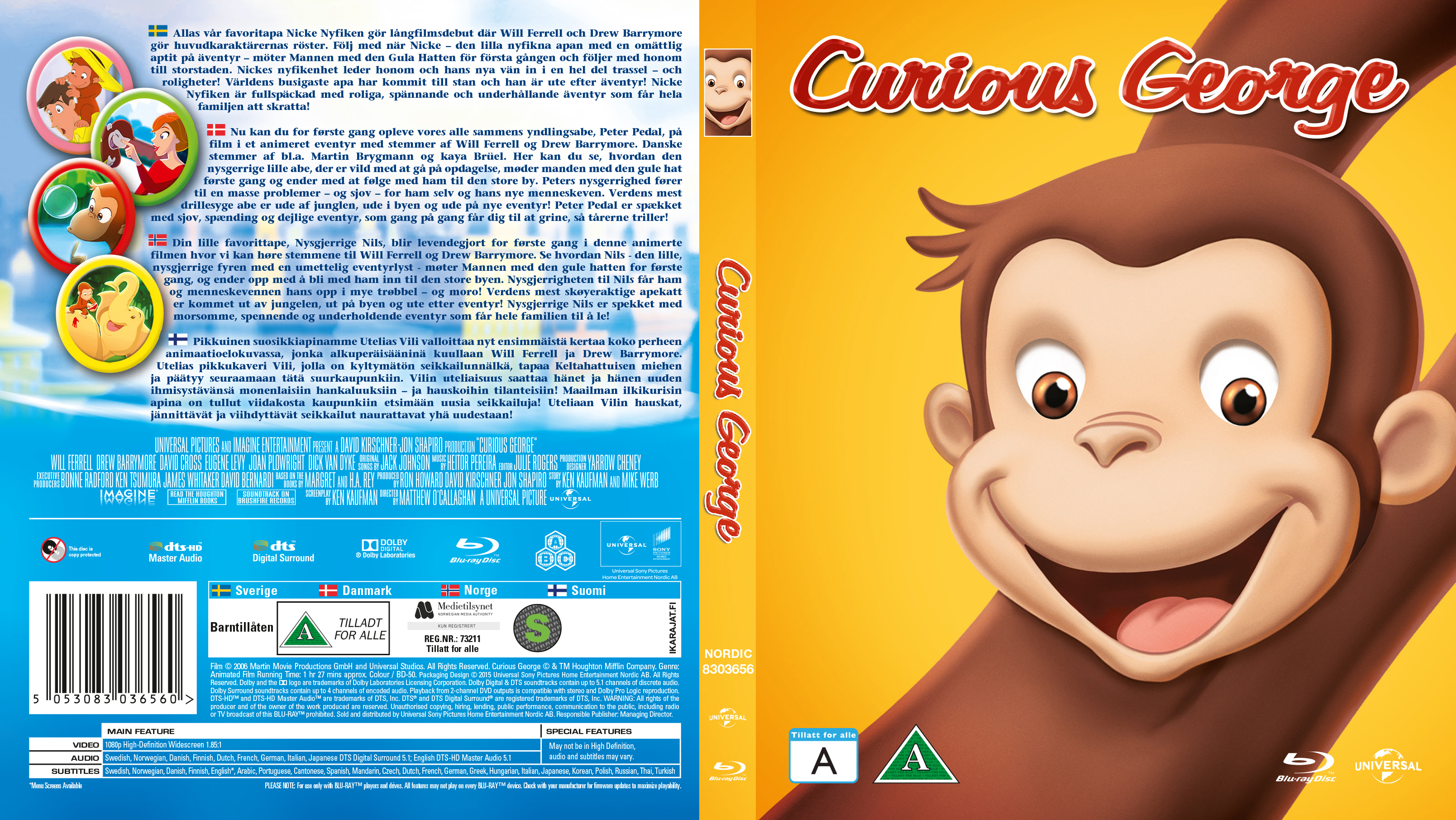 Opening to curious george dvd